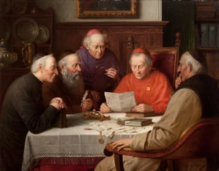 Ein Treffen der Kardinäle